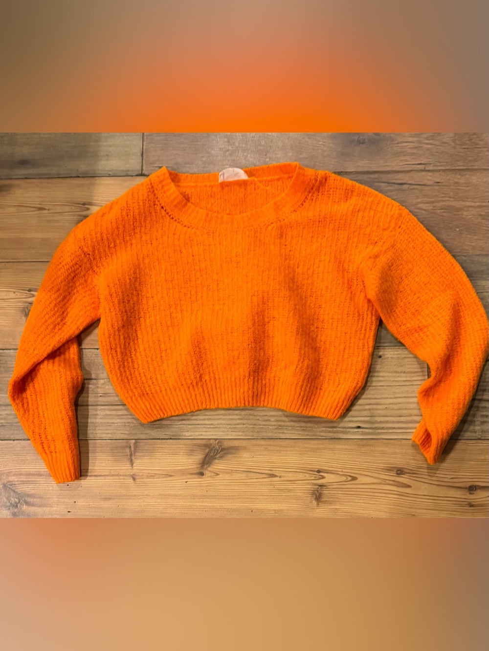American Vintage orange sweater - Picture 2 of 7